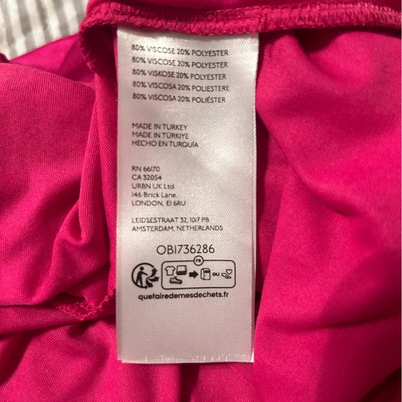 Anthropologie asymmetrical cami, never worn, XL - Picture 7 of 8